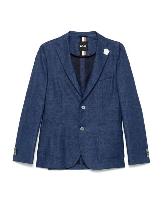 Boss Blue Hanry Blazer for men