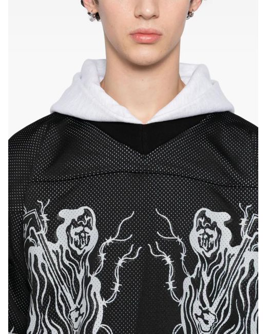 Hoodie À Imprimé Graphique Warren Lotas pour homme en coloris Black