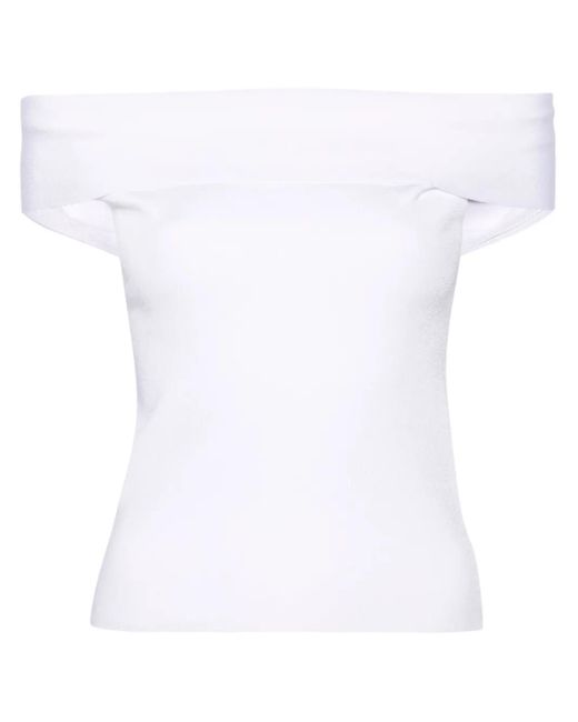 Fabiana Filippi White Sweaters