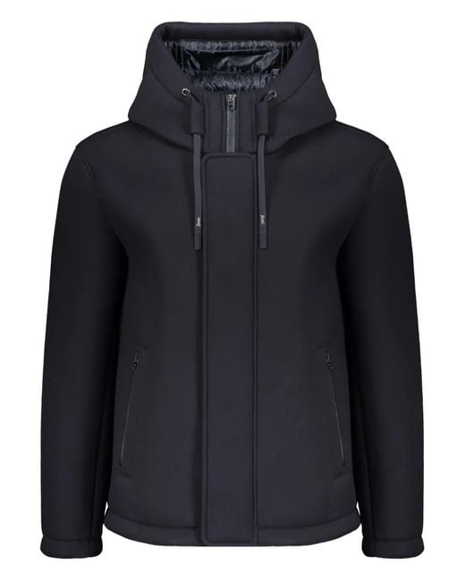 Chaqueta Con Capucha Herno de hombre de color Blue