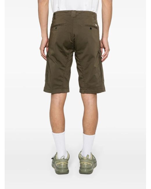 Short Cargo À Détail De Lentille C P Company pour homme en coloris Green