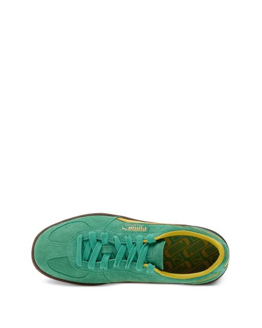 PUMA Green Palermo Sneakers for men