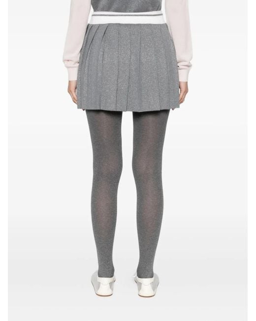 Casablanca Flared Rok in het Gray