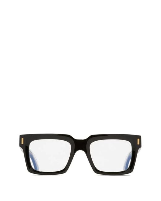 Cutler & Gross Black Square Frame Glasses