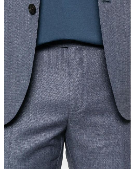 Corneliani Pak Van Scheerwol in het Blue voor heren