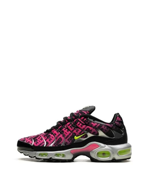 Nike Black Air Max Plus Mercurial Xxv "Hyper Volt" Sneakers for men