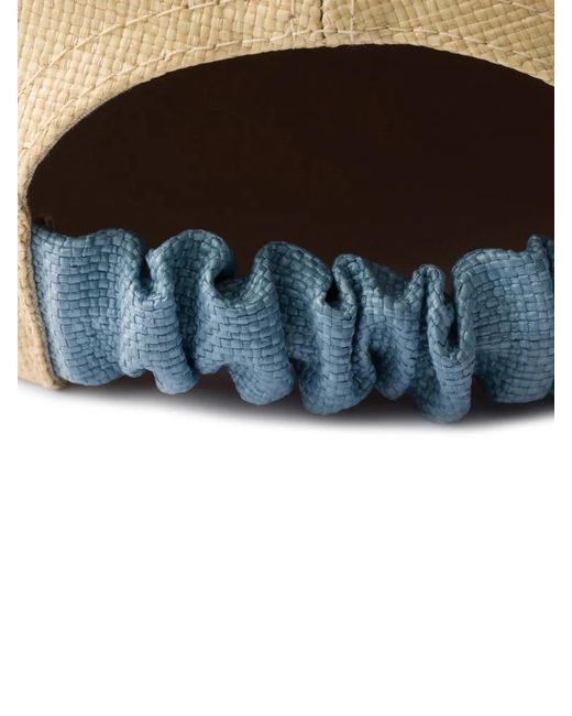 Prada Natural Canvas Cap