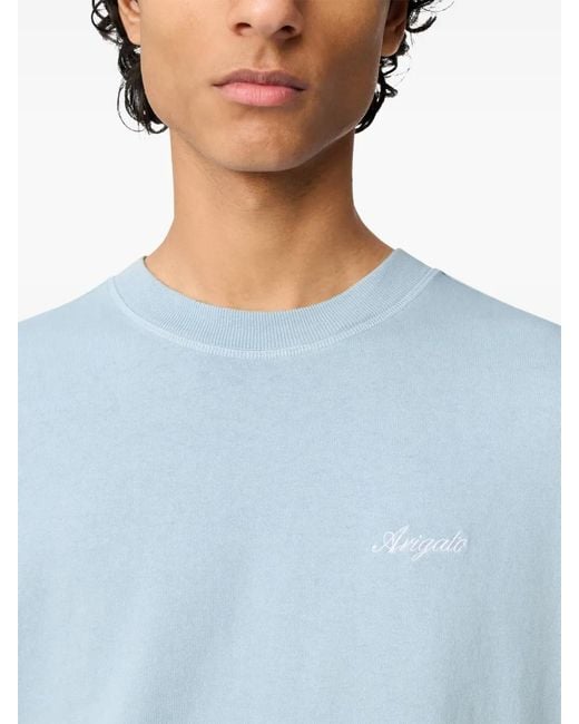 Axel Arigato Blue T-Shirt Honor Washed for men