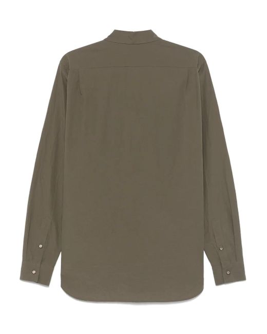 Forme D'expression Green Cotton Shirt for men