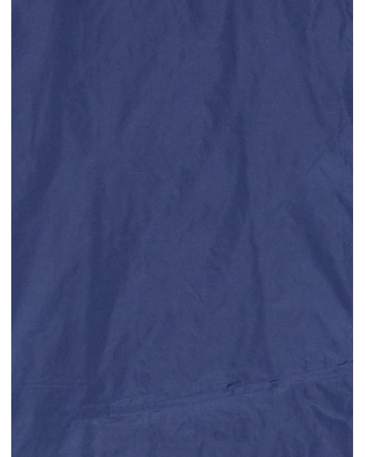 Niu Blue Puffed Stole