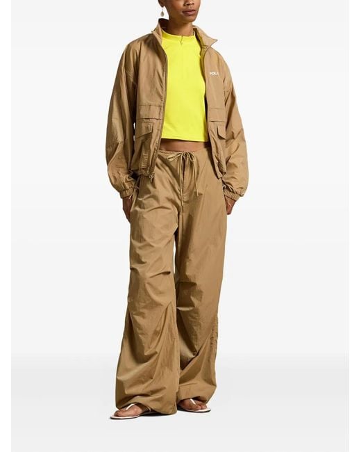 Polo Ralph Lauren Yellow Half-Zip Long-Sleeve Top