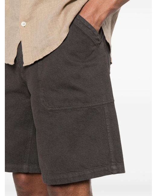 A.P.C. Shorts aus Baumwoll-Twill in Gray für Herren