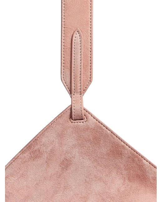 Khaite Pink Logo-Motif Tote Bag