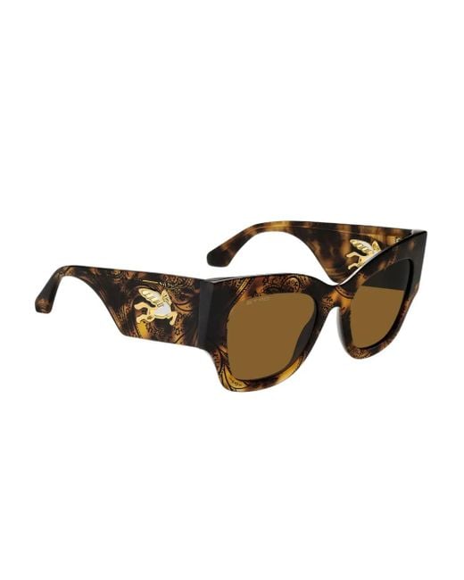 Etro Brown Mania Sunglasses