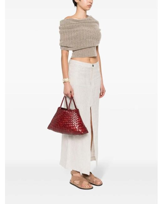 Dragon Diffusion Red Small Santa Croce Tote Bag