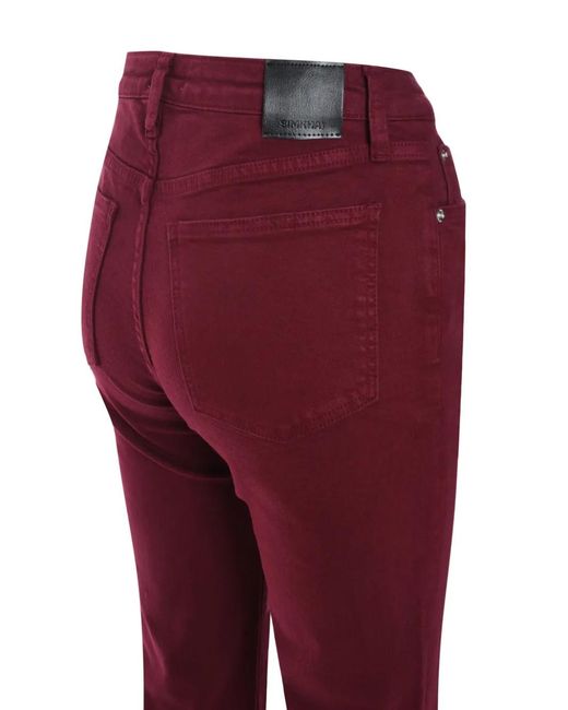 Jonathan Simkhai Red River Straight Trousers