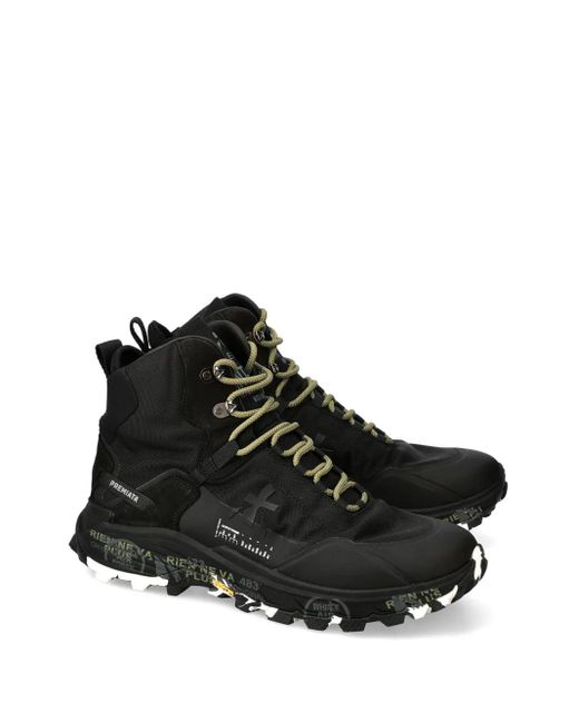 Premiata Black Saintcross Boots for men