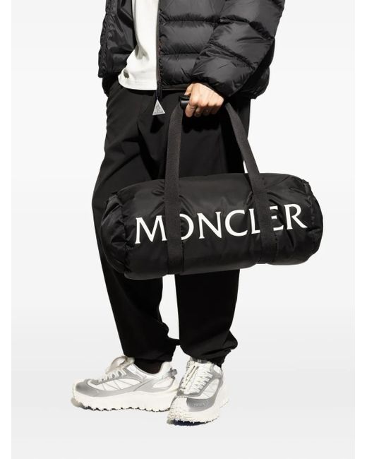 Moncler Black Duddle Duffel Bag for men