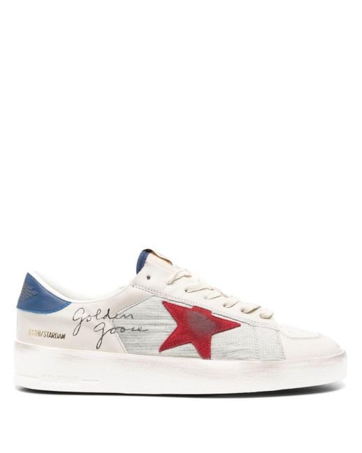 Golden Goose Deluxe Brand Pink Stardan Sneakers for men