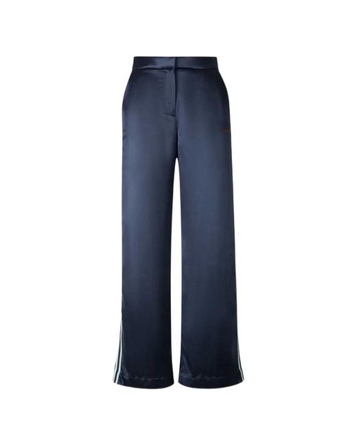 Off-White c/o Virgil Abloh Blue Striped Trousers