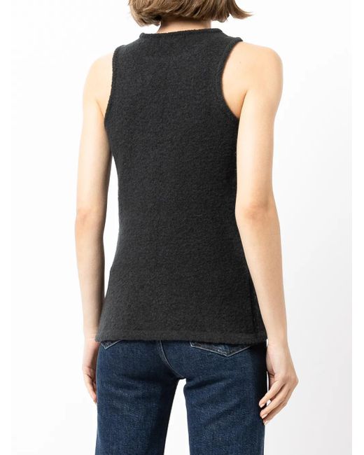 Low Classic Black Slim-Fit Knit Top
