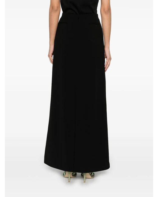Fendi Black Cady Skirt