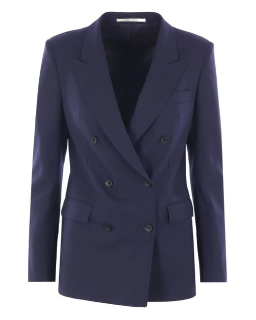 Tagliatore Jack Met Dubbele Rij Knopen in het Blue