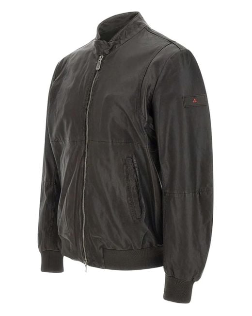 Peuterey Gray Tureia Bomber Jacket for men