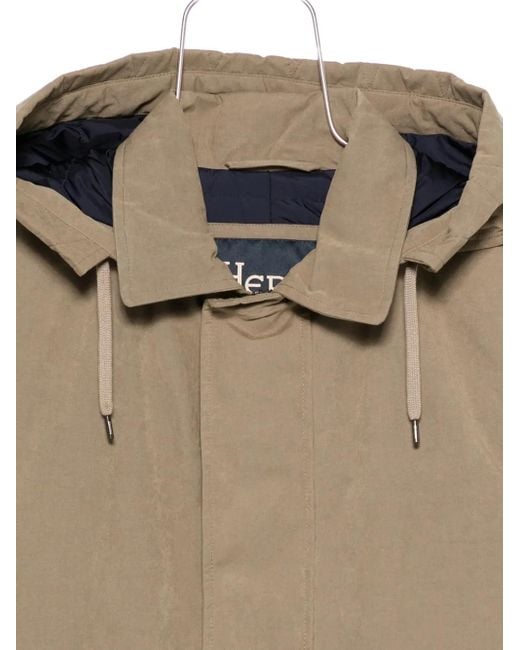 Herno Natural Hooded Jacket for men