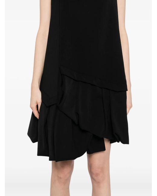 J.W. Anderson Midi-Jurk Met Ruches in het Black