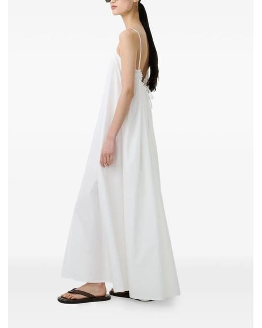Studio Nicholson White Achille Midi Dress