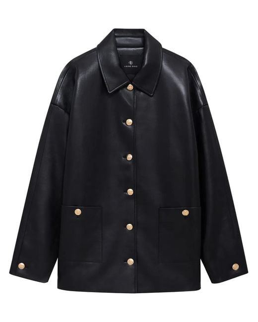 Anine Bing Blue Luca Jacket
