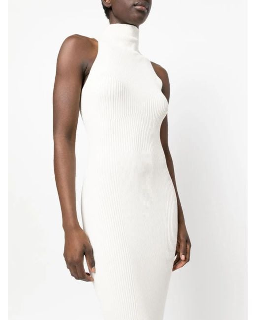 Aeron White Zero Maxikleid