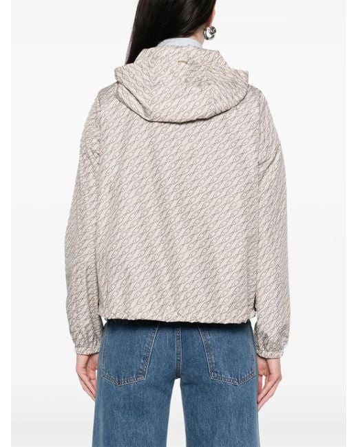 Herno Natural Gemusterte Jacke