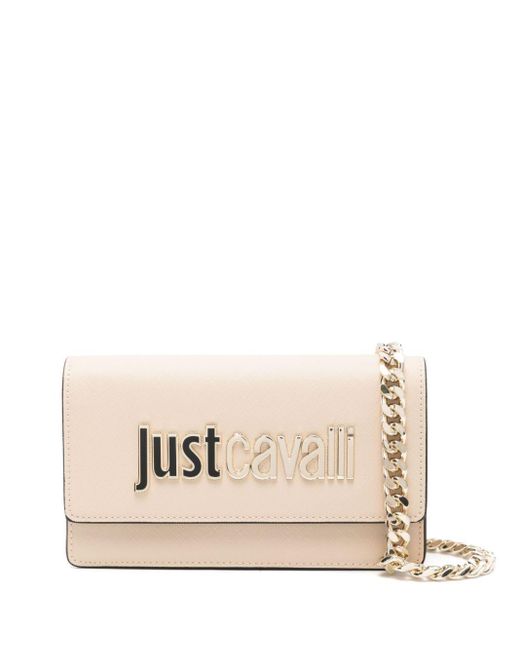Just Cavalli Natural Range B Logo-lettering Mini Bag