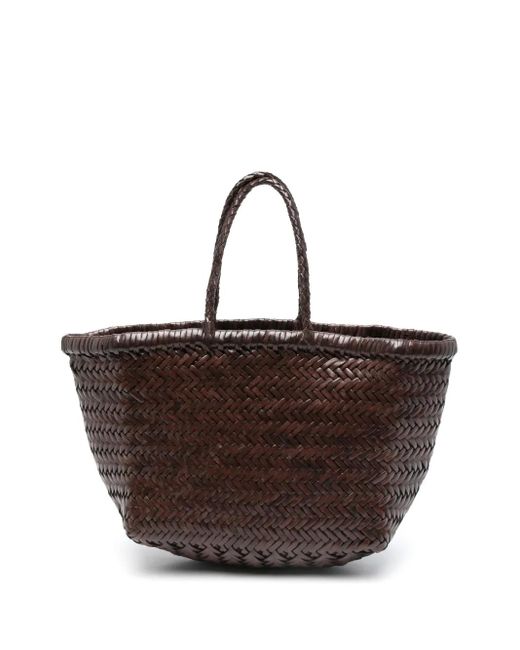 Borsa Tote Triple Jump Piccola di Dragon Diffusion in Brown