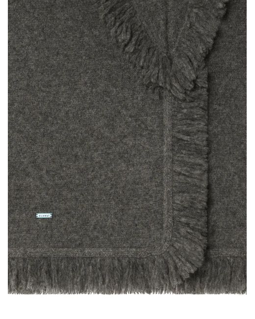 Alanui Finest Vest Met Sjaalkraag En Franje in het Gray