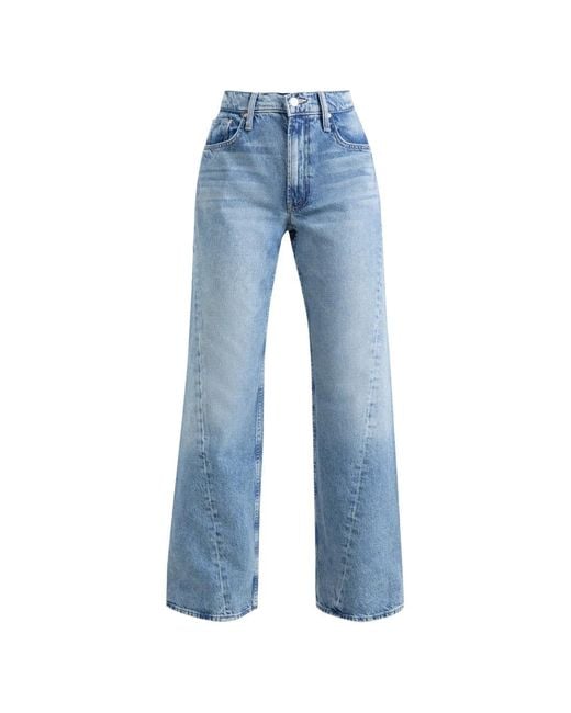 Mother Blue Bookie Twist Bootcut Jeans