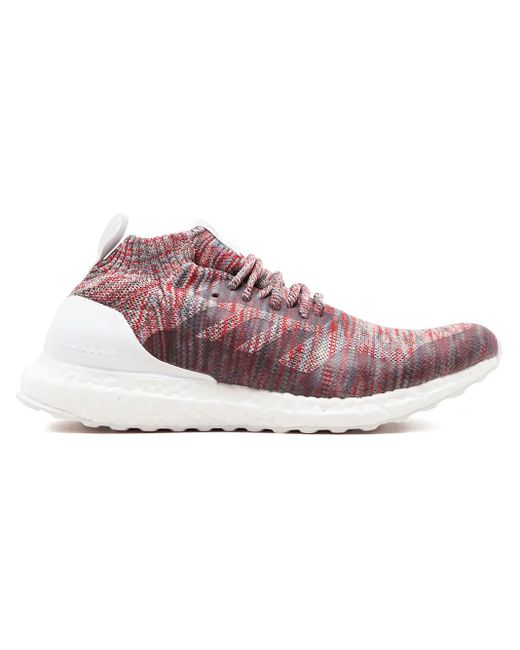 Adidas Multicolor X Kith Ultraboost Mid "Aspen" Sneakers