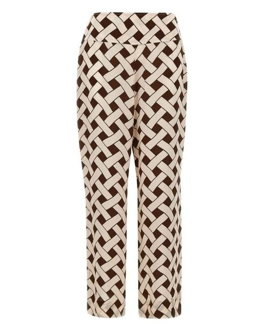 Rixo White Isotta Trousers