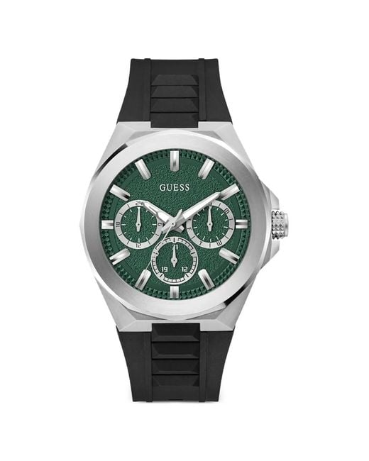 Guess Gray Round-Shape 46Mm Watch for men