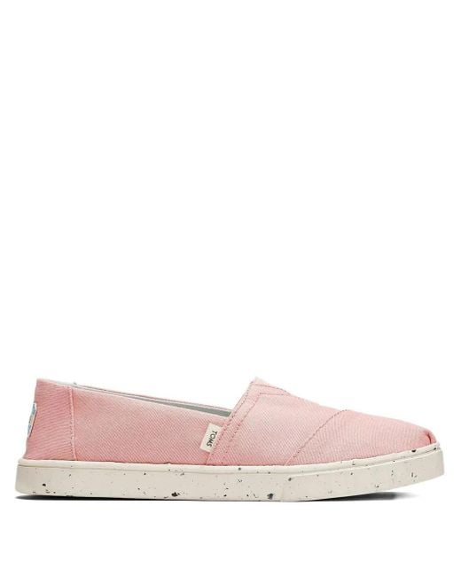 TOMS Pink Alpargata Cupsole Sneakers