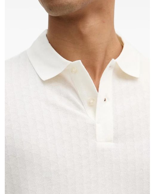 Guess White Short-Sleeve Polo Shirt for men