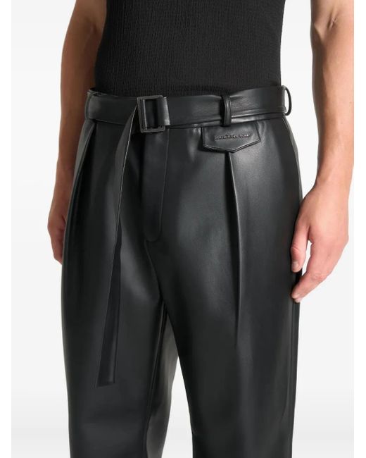 Manière De Voir Serge Plooibroek Met Wijde Pijpen in het Black voor heren