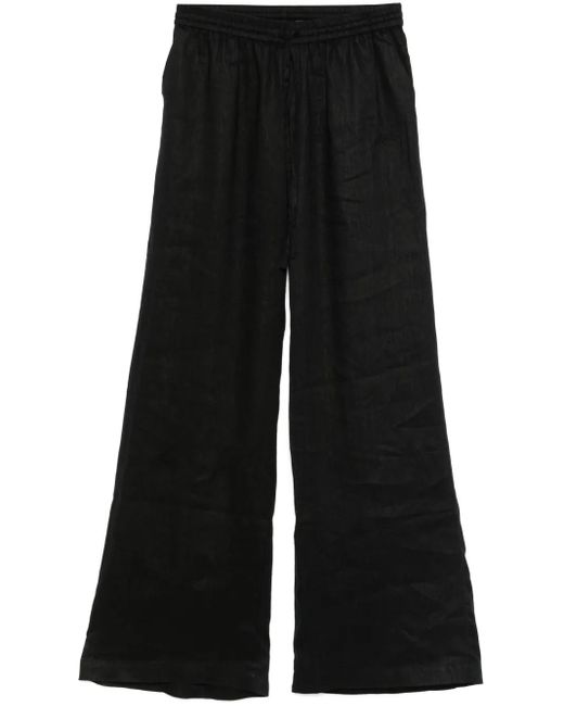 パンツ PAROSH Linen blend pants P.A.R.O.S.H. Linen Trousers in Black | Lyst