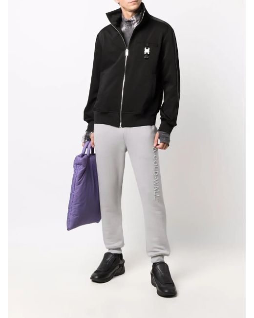 A_COLD_WALL* Gray Embossed Logo Trackpants for men