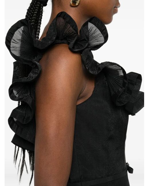 knee length dresses for ladies Pleated Frill Mini Dress | ZIMMERMANN main image 1