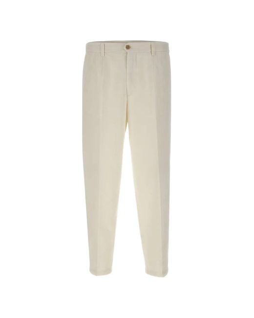 Briglia 1949 Natural Portofinod Tapered Trousers for men