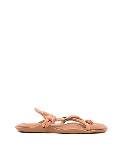 FLOWZE Pink Fló Square Strap Sandals
