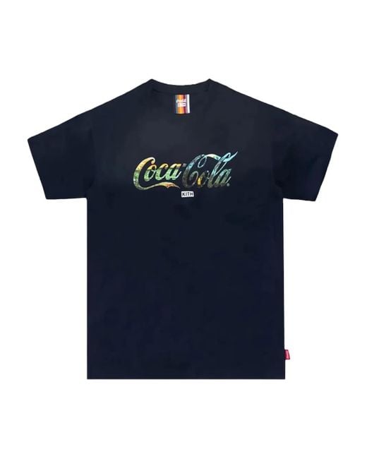 Kith Blue X Coca-Cola T-Shirt for men